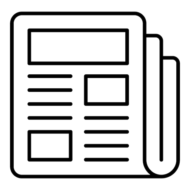 Iconos de los periódicos