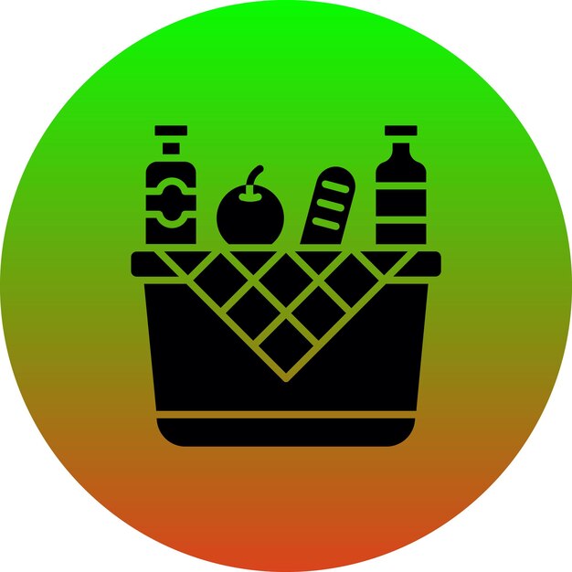Iconos de picnic