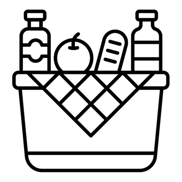 Iconos de picnic