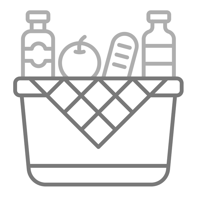 Iconos de picnic