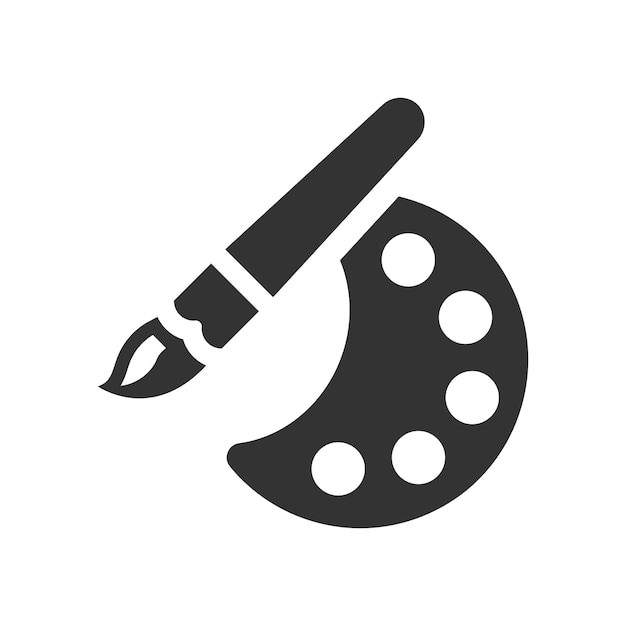 Iconos de pintura de arte