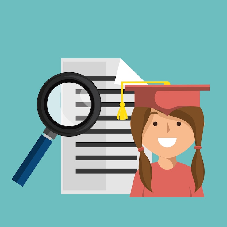 Vector iconos planos de equipos de educación