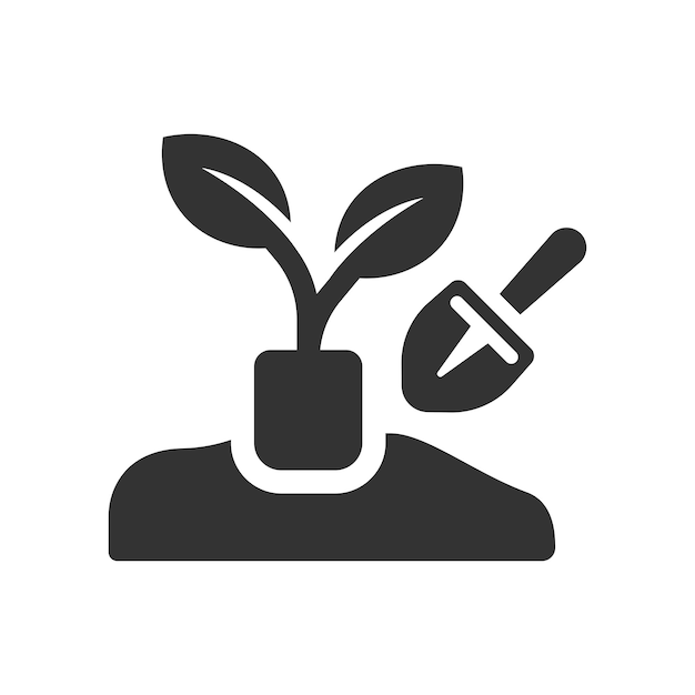 Iconos de plantas de jardinería