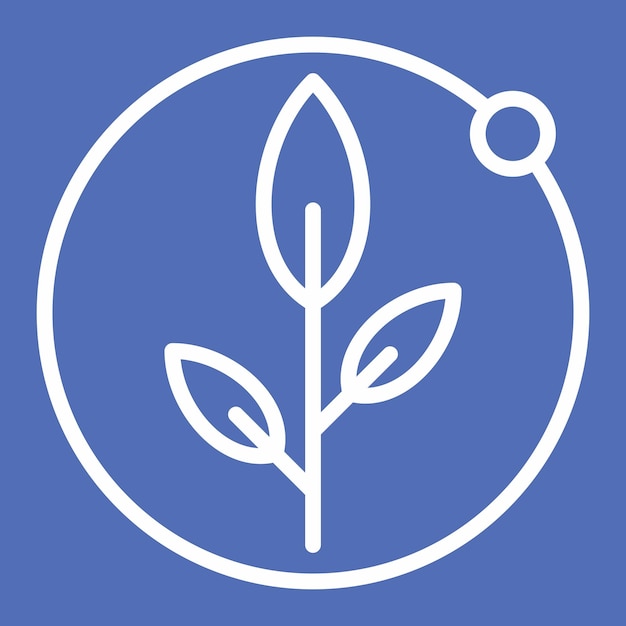 Iconos de plantas orgánicas