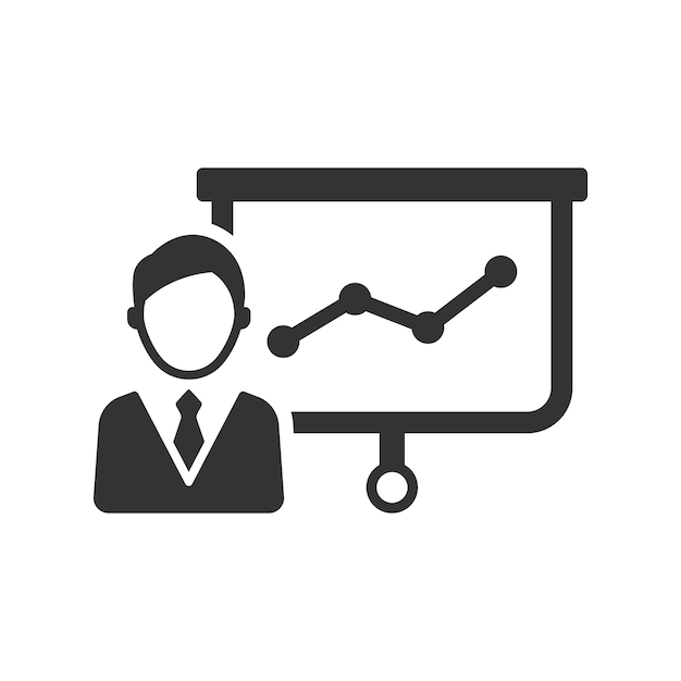 Iconos de presentación gráfica