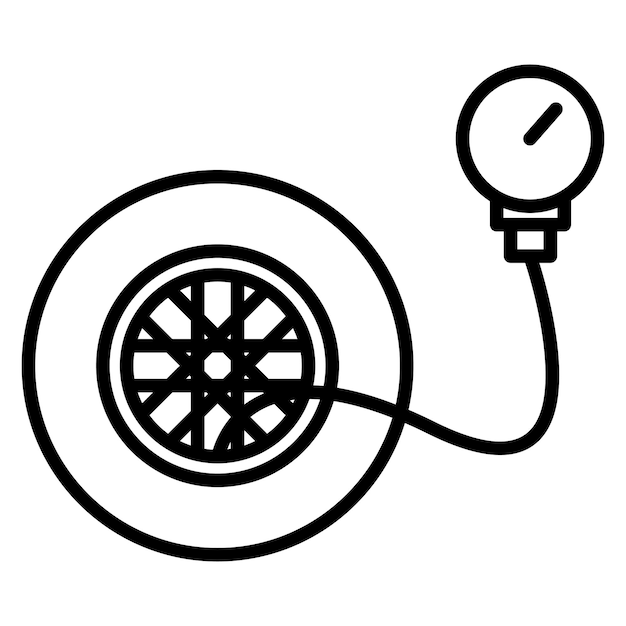 Iconos de presión de los neumáticos