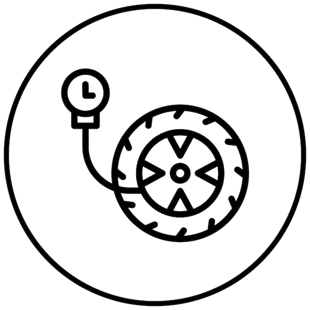 Iconos de presión de los neumáticos