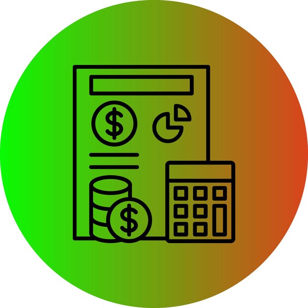 Iconos de presupuesto