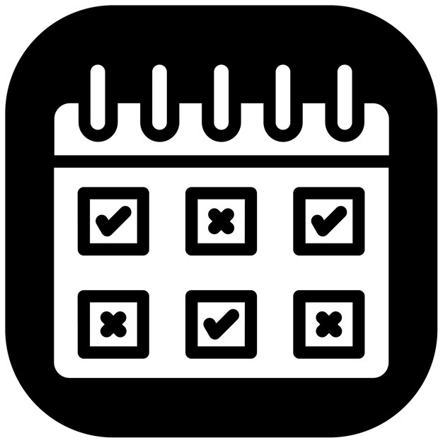 Iconos de programación de tareas