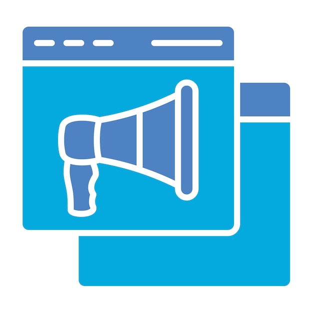 Iconos de promoción en la web