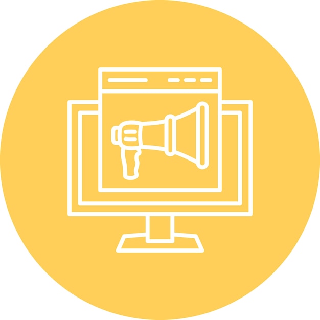 Iconos de promoción en la web