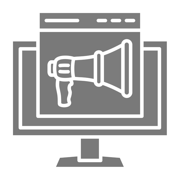 Iconos de promoción en la web