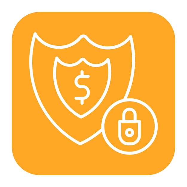 Iconos de protección del dinero