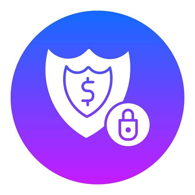 Iconos de protección del dinero