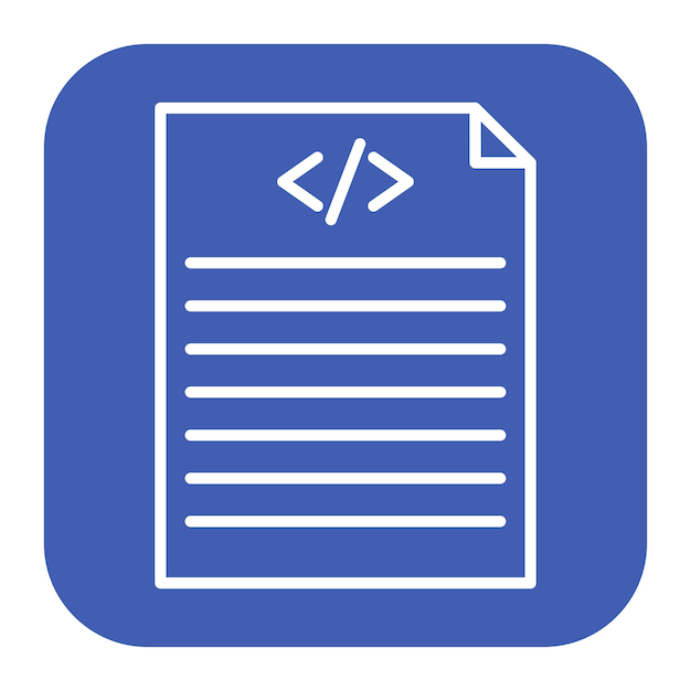 Iconos de prueba de scripts