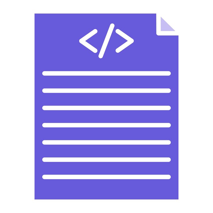 Vector iconos de prueba de scripts