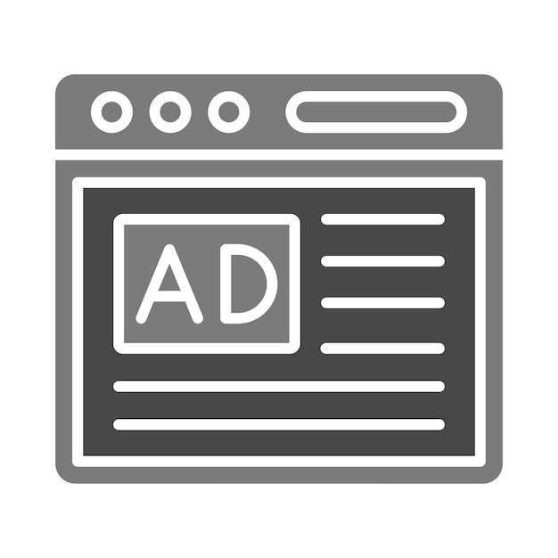 Iconos de publicidad
