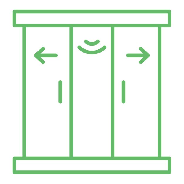 Iconos de puertas inteligentes