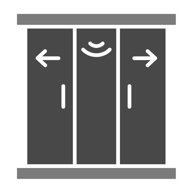 Iconos de puertas inteligentes