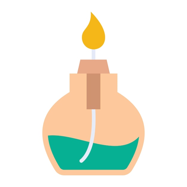 Iconos de quemador de alcohol