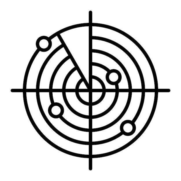 Iconos de radar