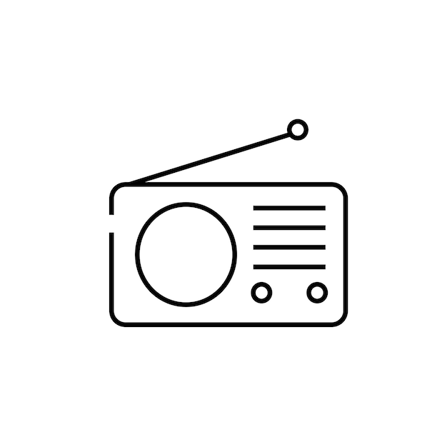 Iconos de radio