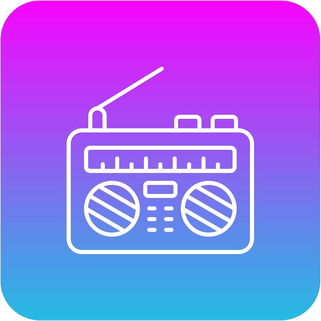 Iconos de radio
