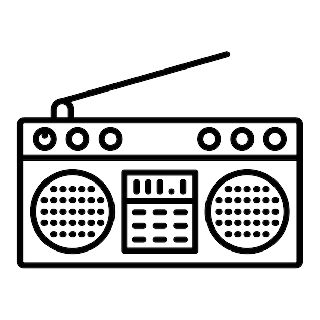 Iconos de radio