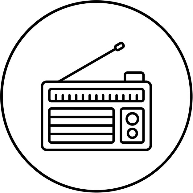 Iconos de radio