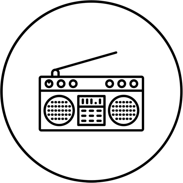 Iconos de radio