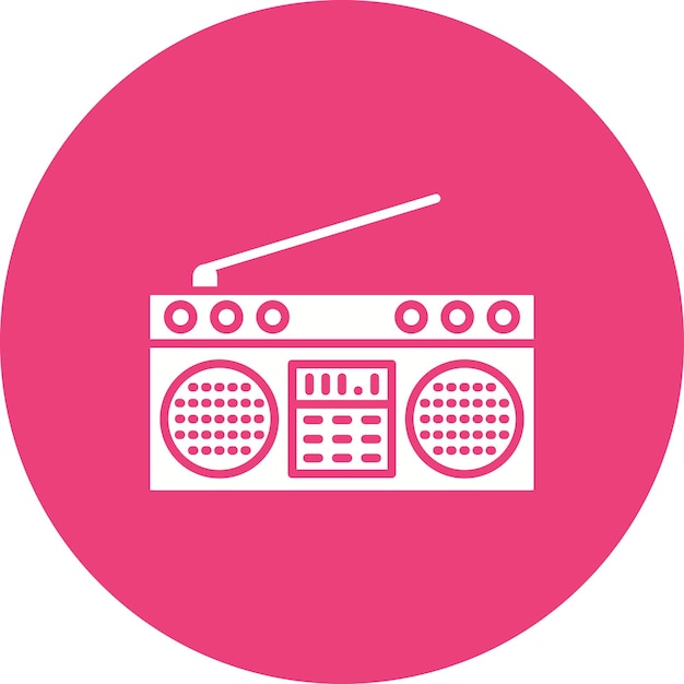 Iconos de radio