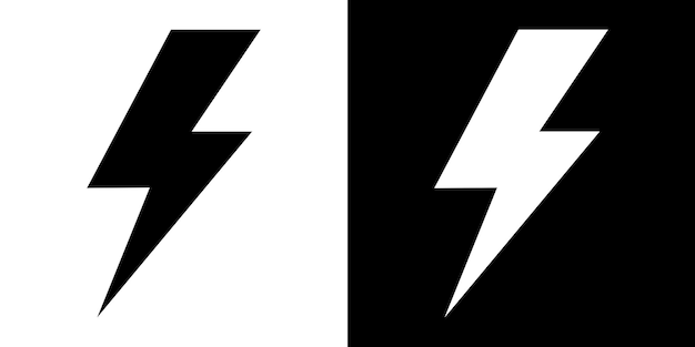 Iconos de rayo