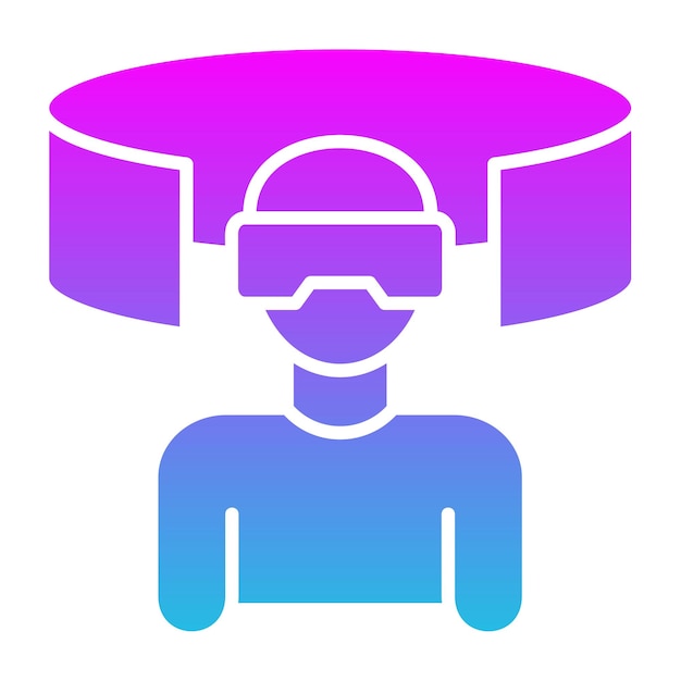 Iconos de realidad virtual
