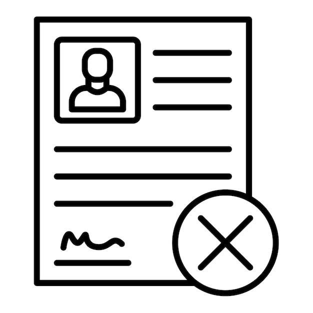 Iconos rechazados