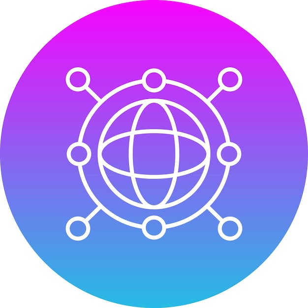 Iconos de la red global