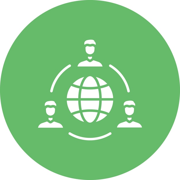 Iconos de la red global