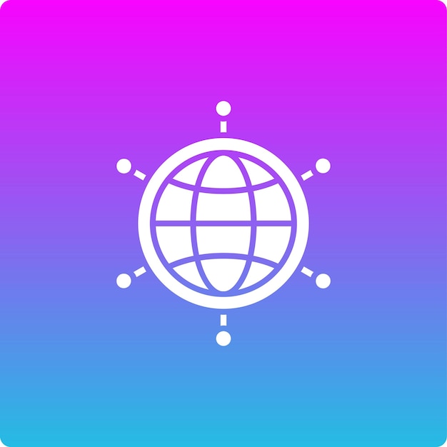 Iconos de la red global
