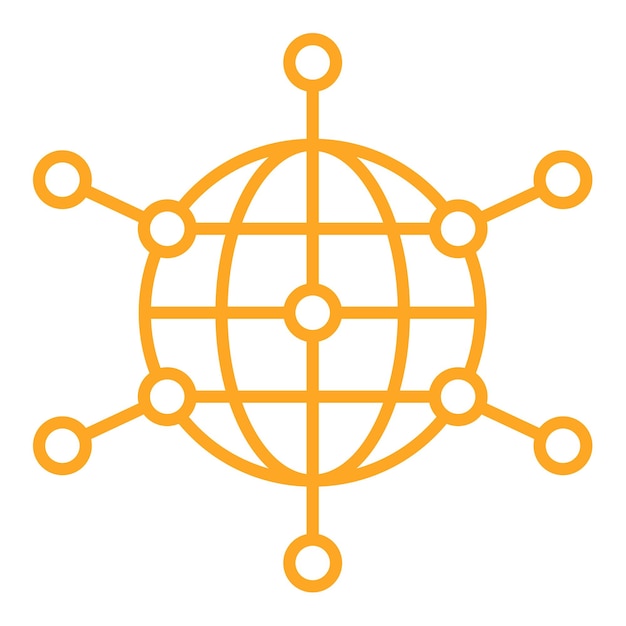 Iconos de la red global