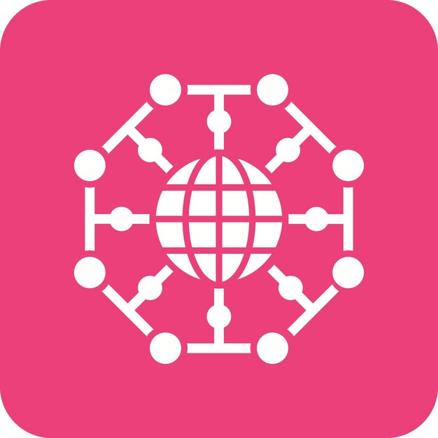 Iconos de la red global