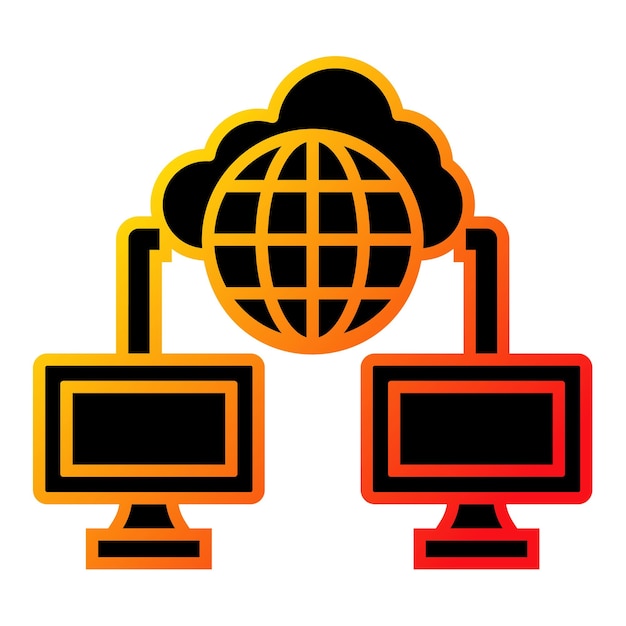 Iconos de la red global