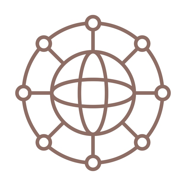 Iconos de la red