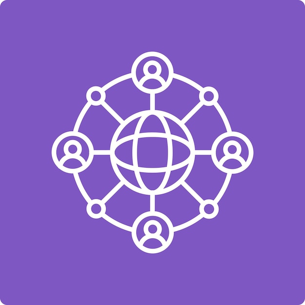 Iconos de la red