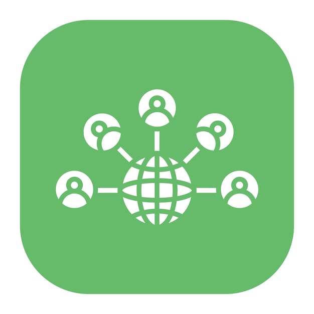 Iconos de redes empresariales