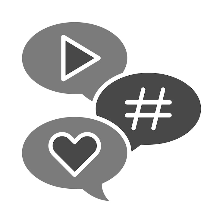 Vector iconos de las redes sociales