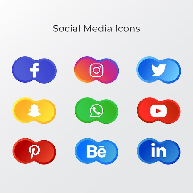 Iconos de redes sociales