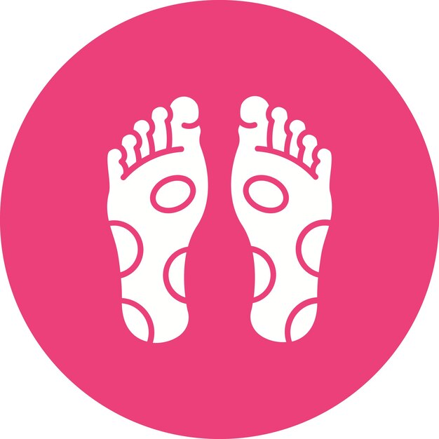 Iconos de reflexología