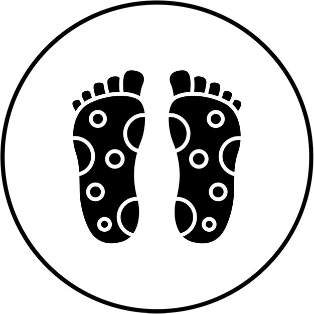Iconos de reflexología