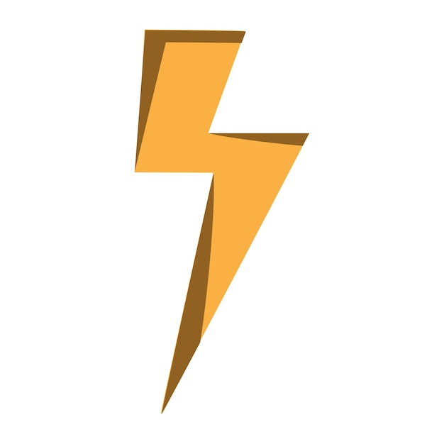 Iconos de relámpago de neón Icones de rayo de neón Signo de descarga eléctrica
