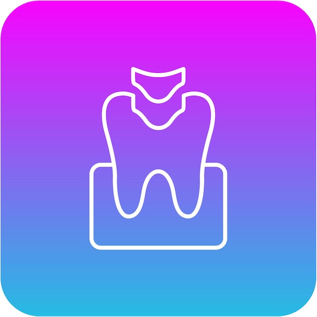 Iconos de rellenos dentales