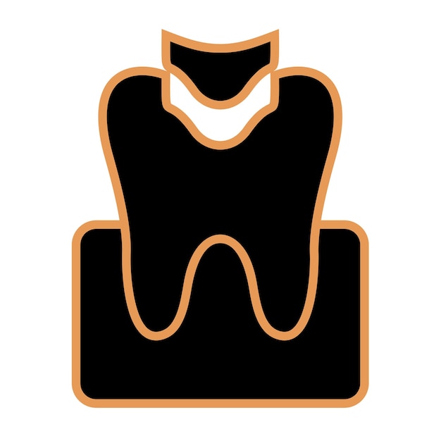 Iconos de rellenos dentales